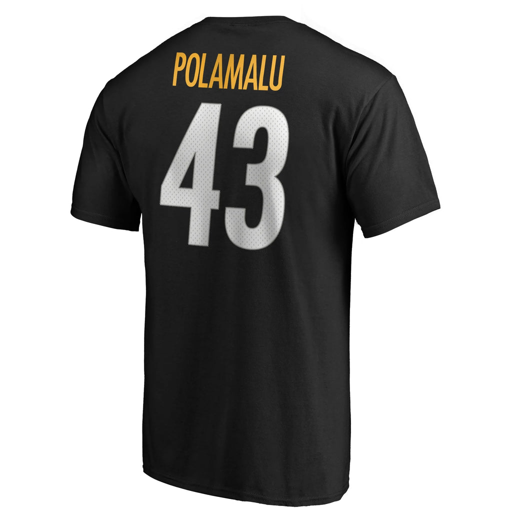 Black Pittsburgh Steelers Retired Player Football S8355