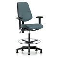 Blue Ergonomic Drafting Chair E16459