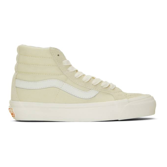 Seed Pearl Suede Canvas Sk8-Hi Shoes F4693