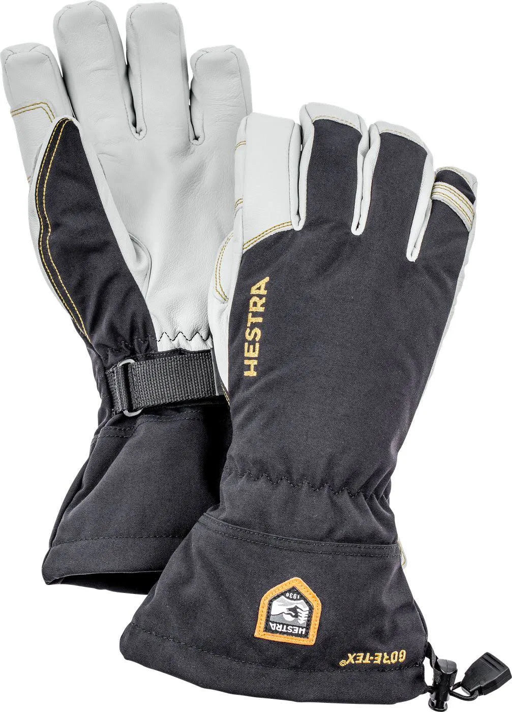 Grey Gore Tex Leather Glove O234