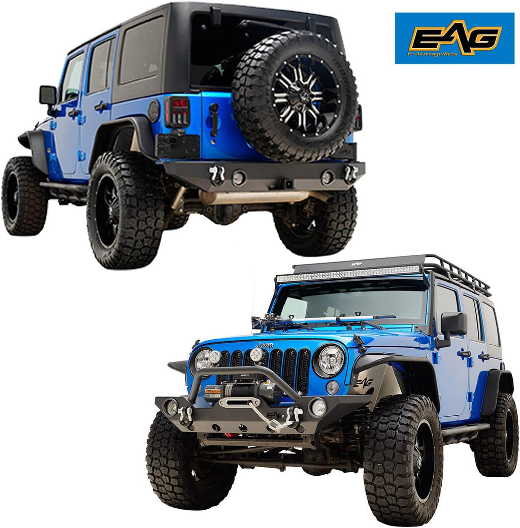 Front Bumper and Rear Bumper Combo Y534477