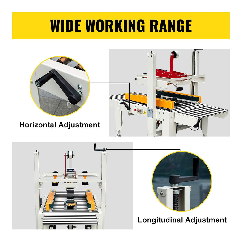 180W Automatic Carton Sealer with Four Rolls of Tape T284641