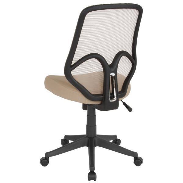Light Brown Mesh Office Desk Chair S332950
