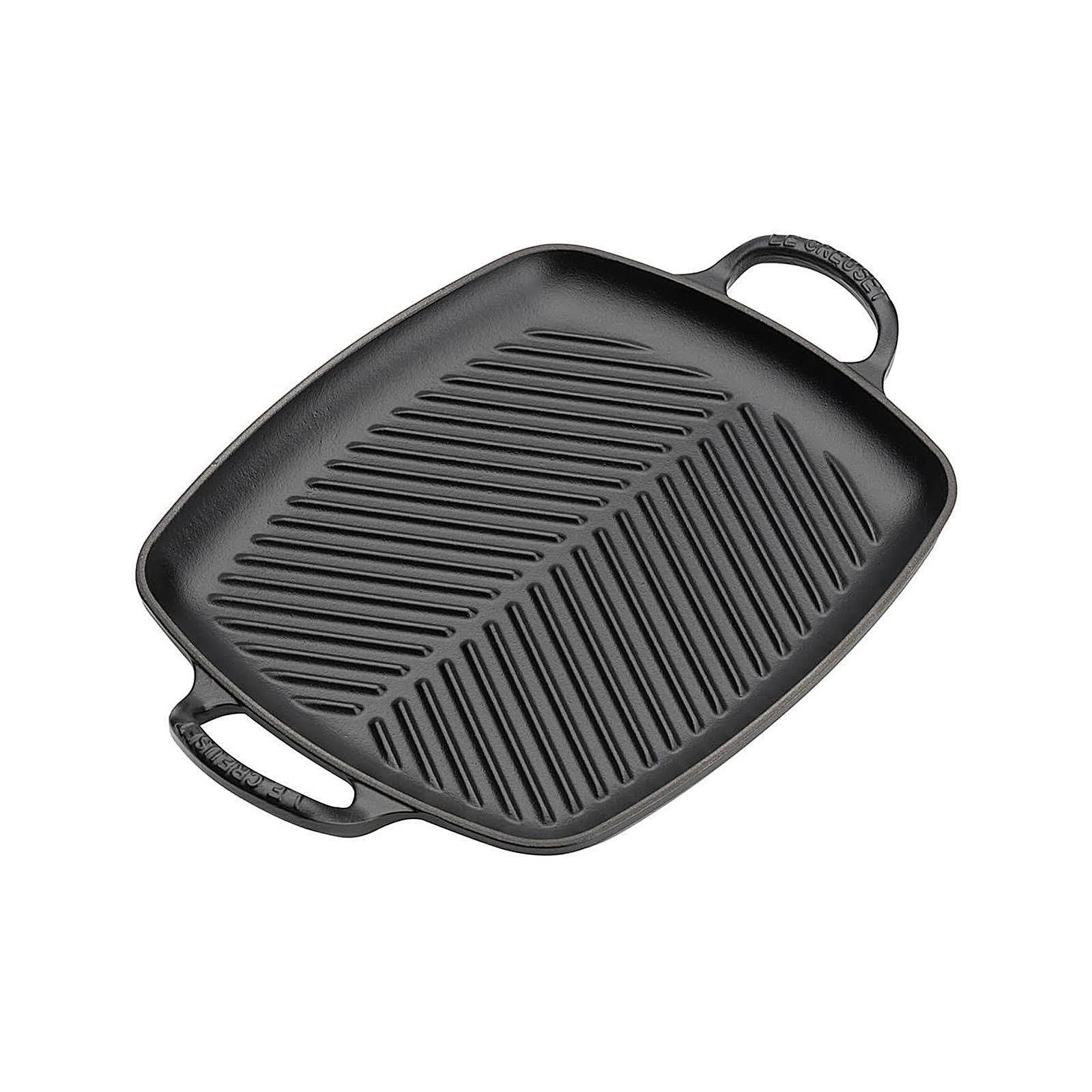 Satin Black Cast Iron Rectangular Grill C180