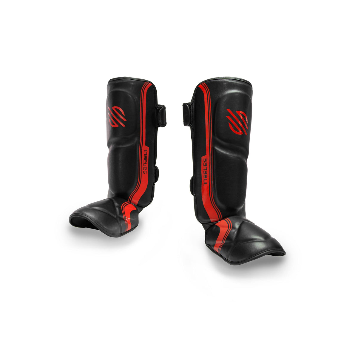 Blue/Silver L/XL MMA Shin Guards D954