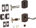 Aged Bronze Right Handed Lever Single Cylinder Interior Lock T505