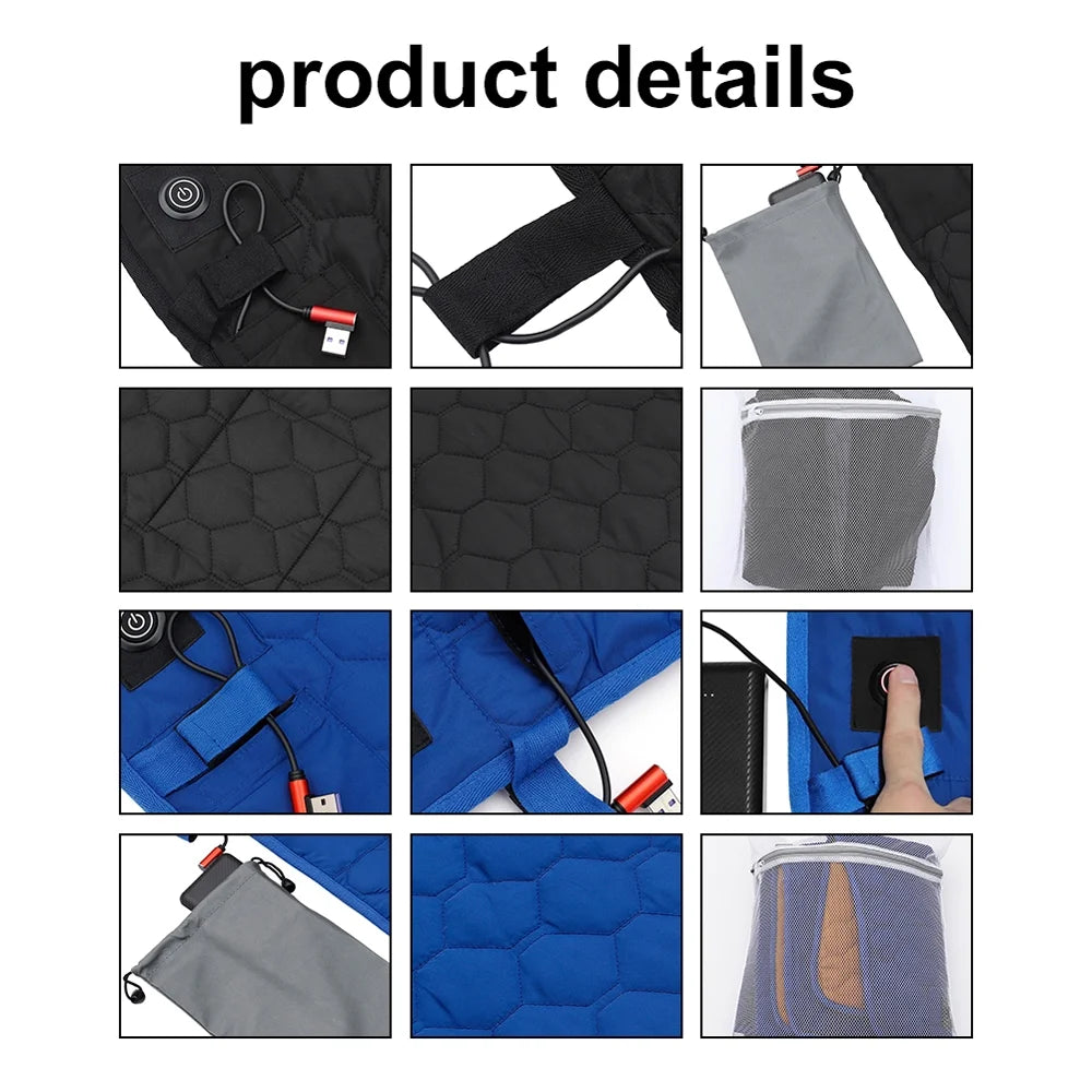 Foldable Sleeping Pad with USB Heating Mat W10555
