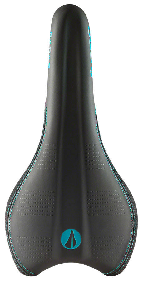 Turquoise Black Saddle with Ti-Alloy Rails D2000