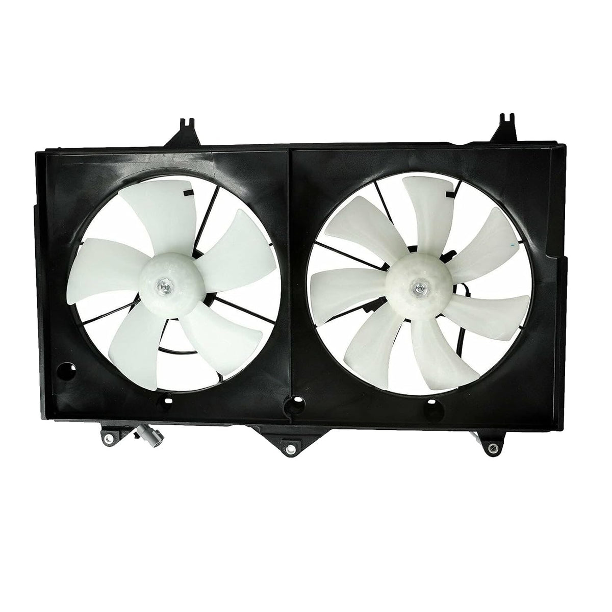 Dual Radiator Cooling Fan with Motor for 2002-2006 Camry 2002-2008 Solara 2.4L Pack of 2 L3986