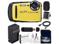 Yellow Digital Camera with 16GB SDHC Memory Card Bundle Q981773
