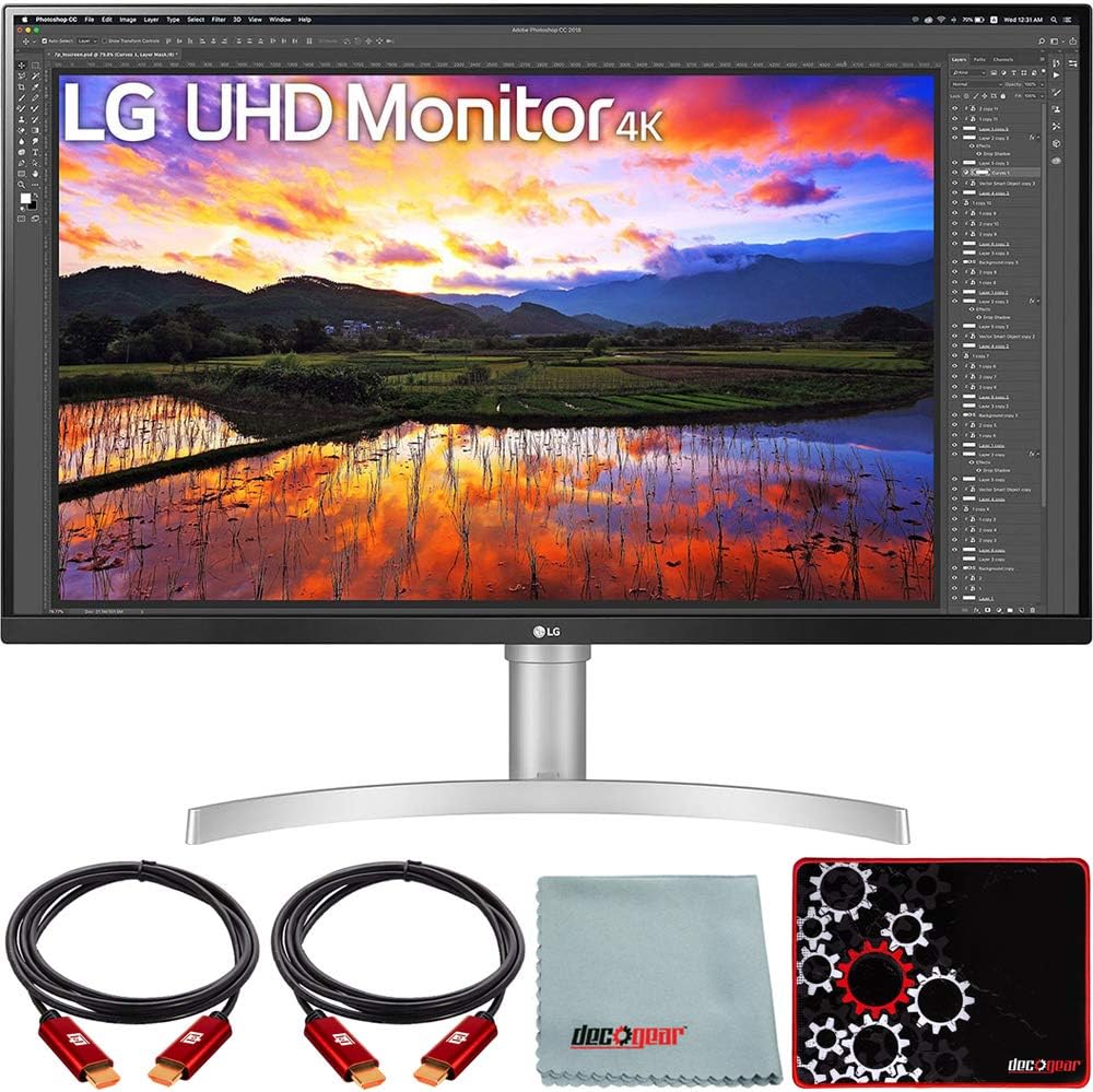 32 inch UHD 3840x2160 IPS Monitor with HDR10 E196