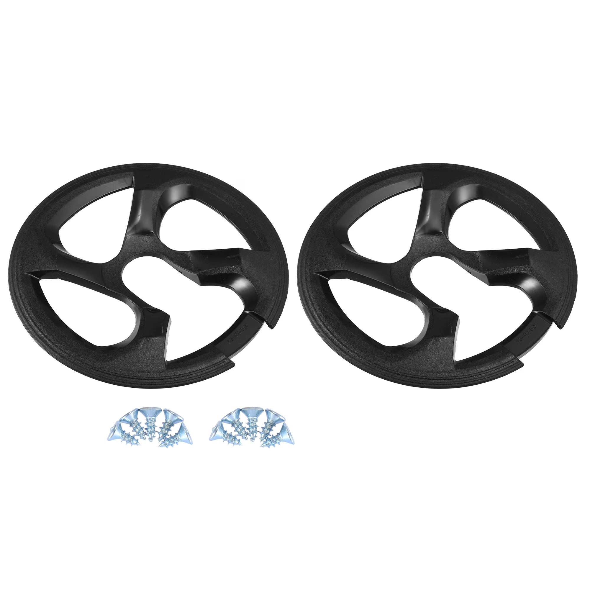 Black Bicycle Bike Chain Wheel Cover Protector I562513