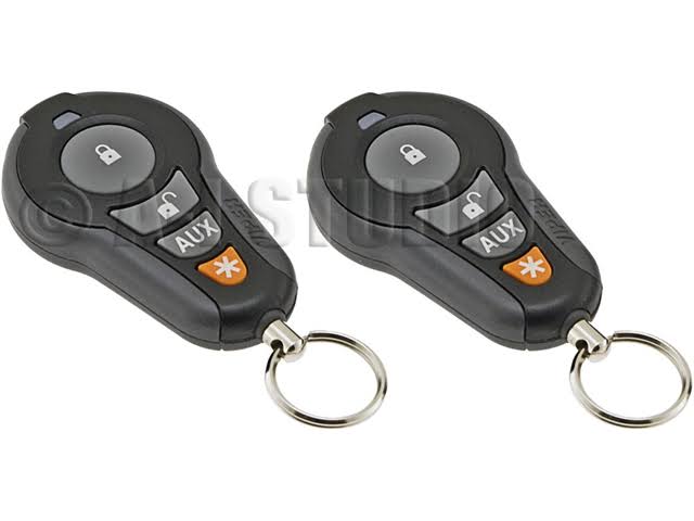 1-Way Car Alarm Security System and Keyless Entry D8582
