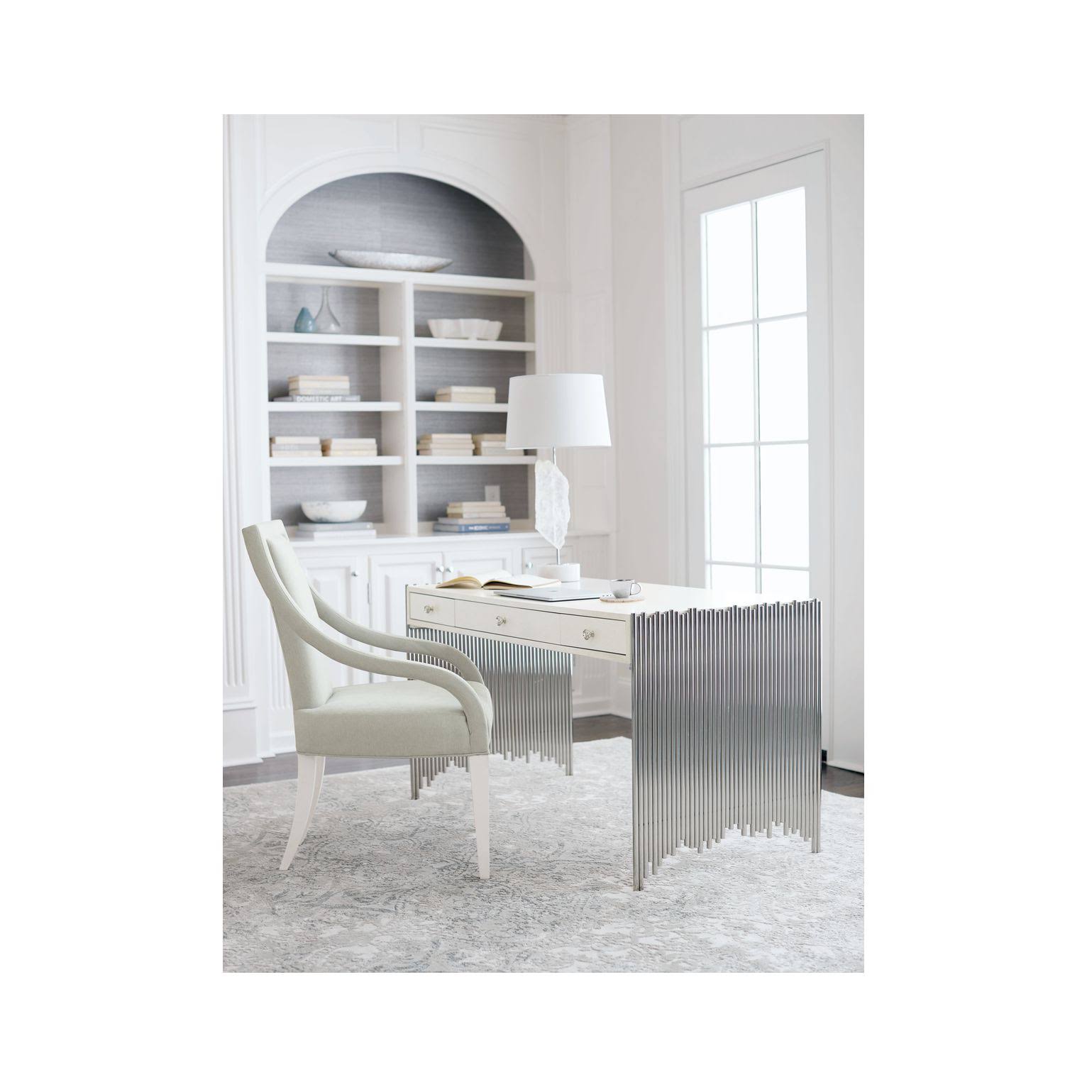 Silken Pearl Arm Chair Q16301