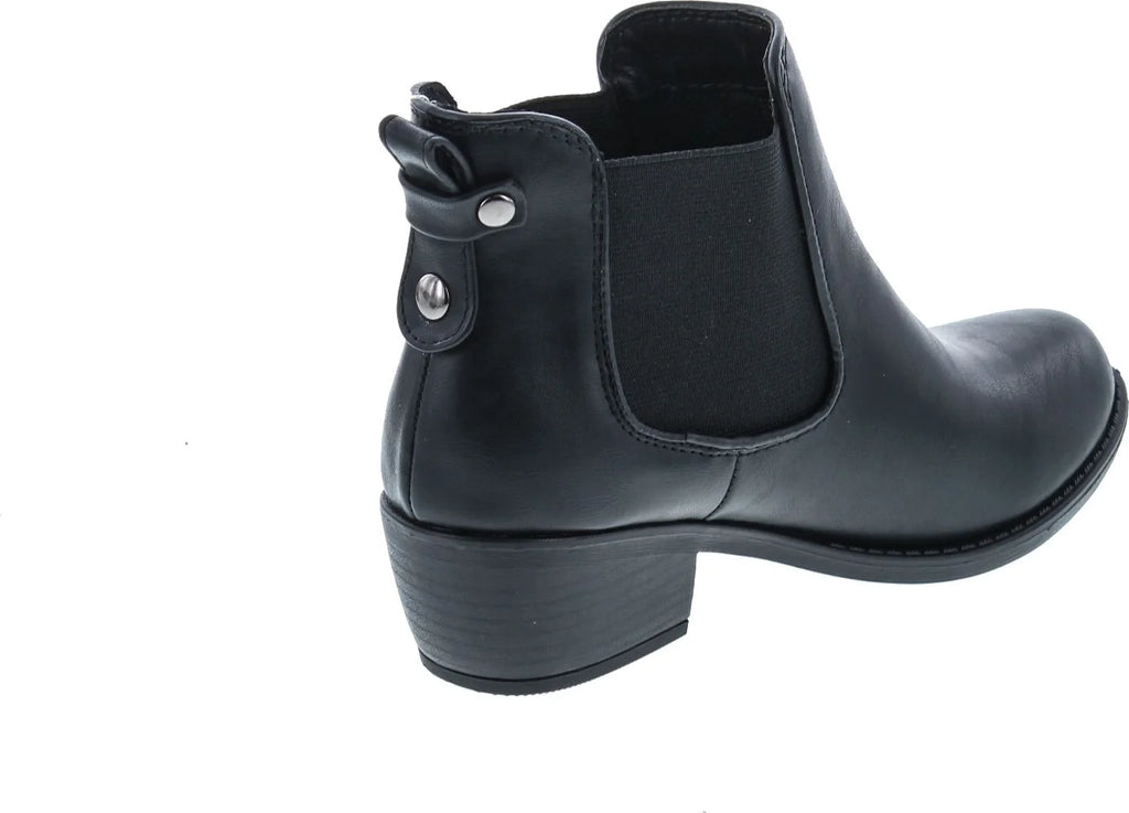 Women's Chelsea Faux Leather Ankle Boots I329640