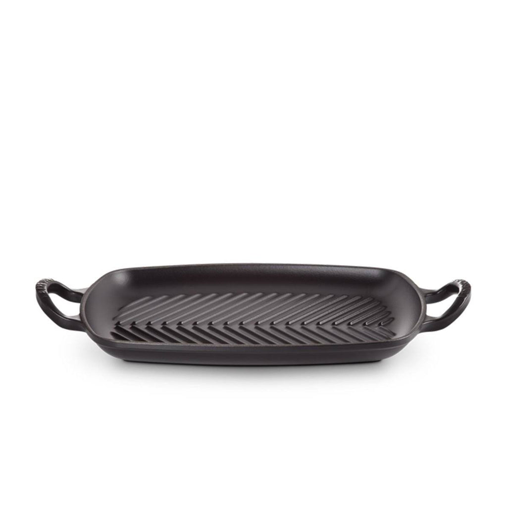 Satin Black Cast Iron Rectangular Grill C180