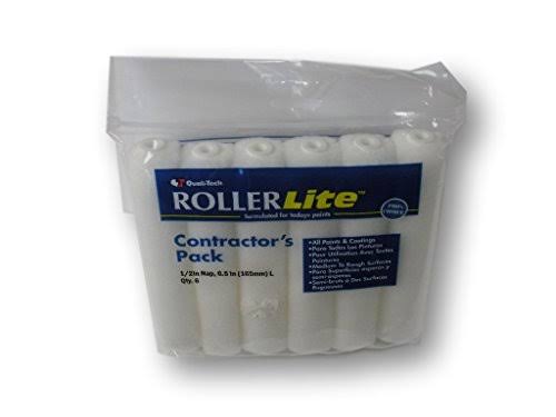 6 in. x 1/2 in. Dralon Mini Rollers (6-Pack) Q5357