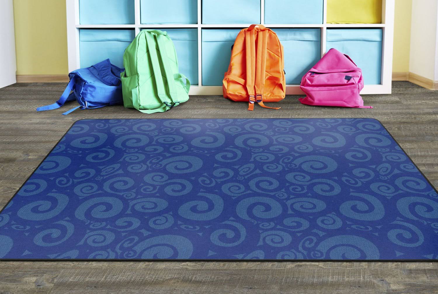 Blue 10'6 x 13'2 Carpet C635