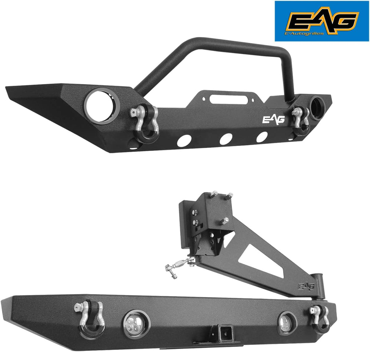 Front Bumper and Rear Bumper Combo Y534477