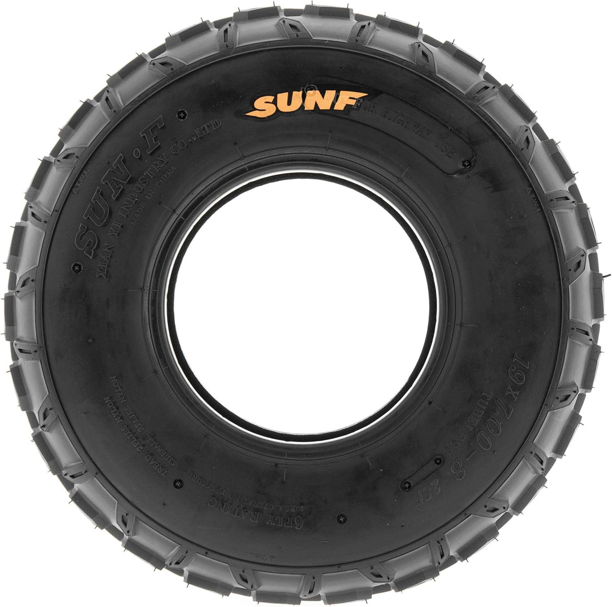 19x7-8 6-PR ATV/UTV Tire Pack of 2 D106