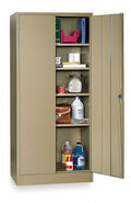 Storage Cabinet, Tan, 78 in H, 36 in W U583854