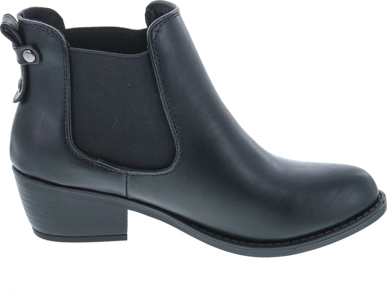 Women's Chelsea Faux Leather Ankle Boots I329640