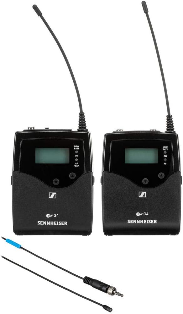 Camera-Mount Wireless Omni Lavalier Microphone System with Charger R81029