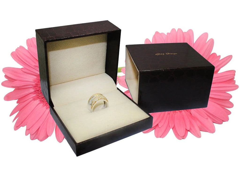 14K White Gold Marquise Cut Engagement Ring C345665