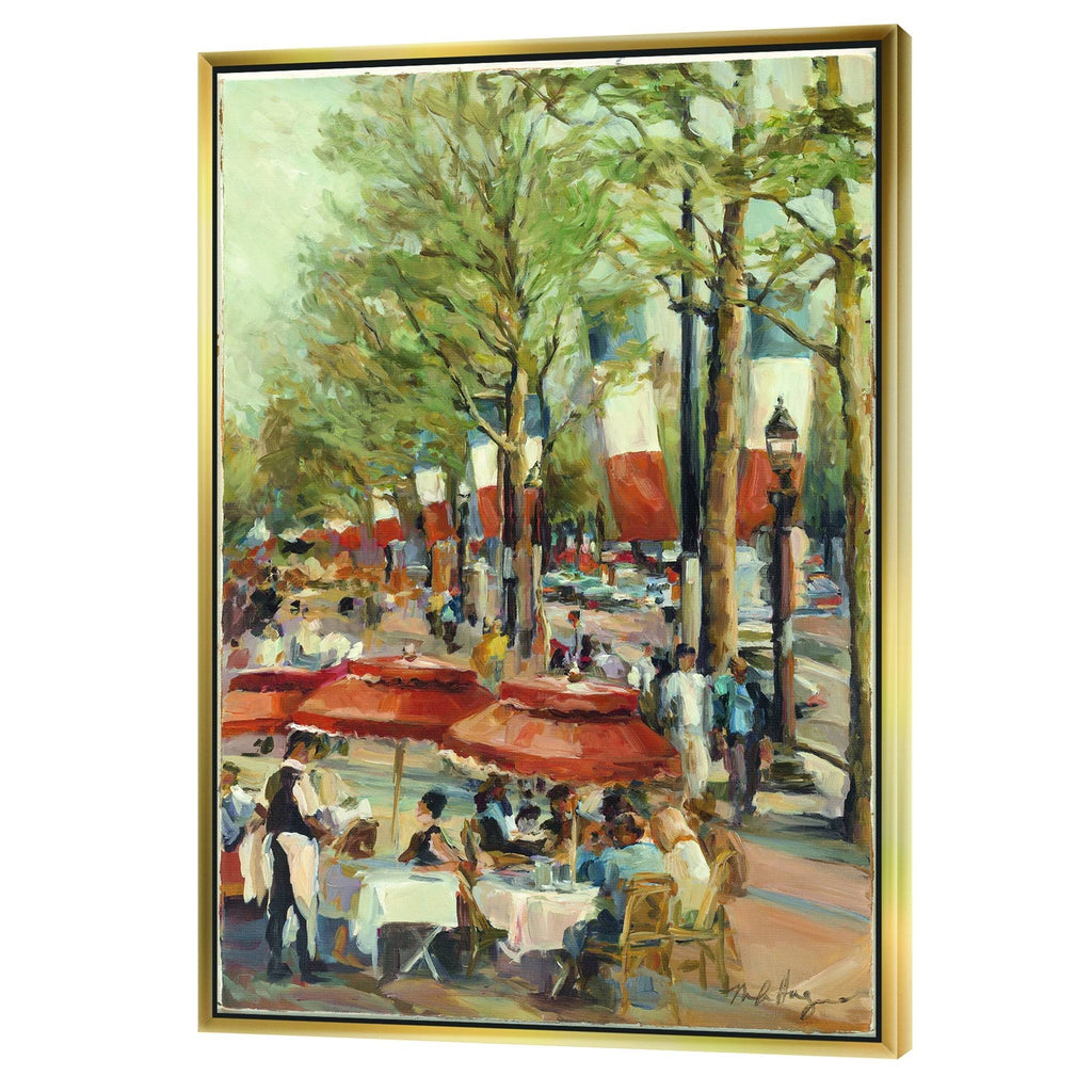 Green Framed Canvas - 34 in. Wide x 44 in. High M9009