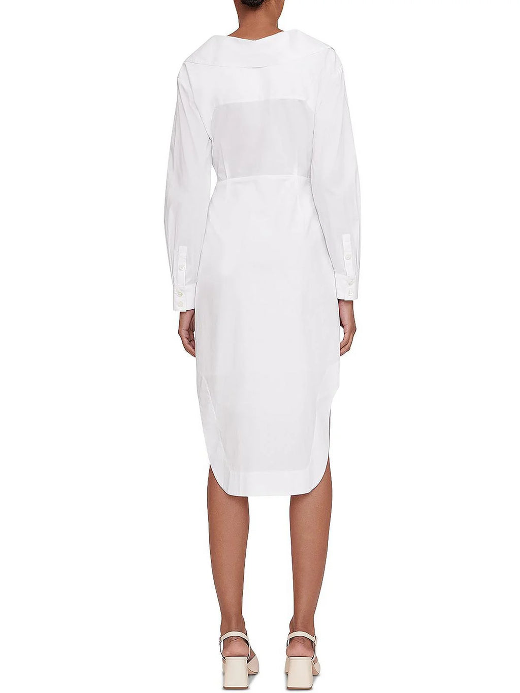 Clea Collared Midi Shirtdress T283