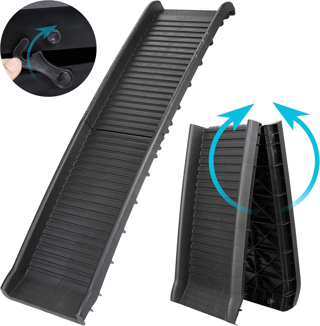 62 Inches Folding Pet Ramp Pack of 2 N70722