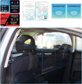 Adjustable Plexiglass Car Sneeze Guard Bundle with Cleaning Cloth E27370