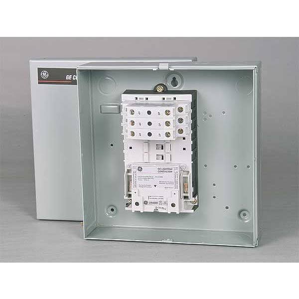120VAC Electrically Held Lighting Contactor 6p 30A E250