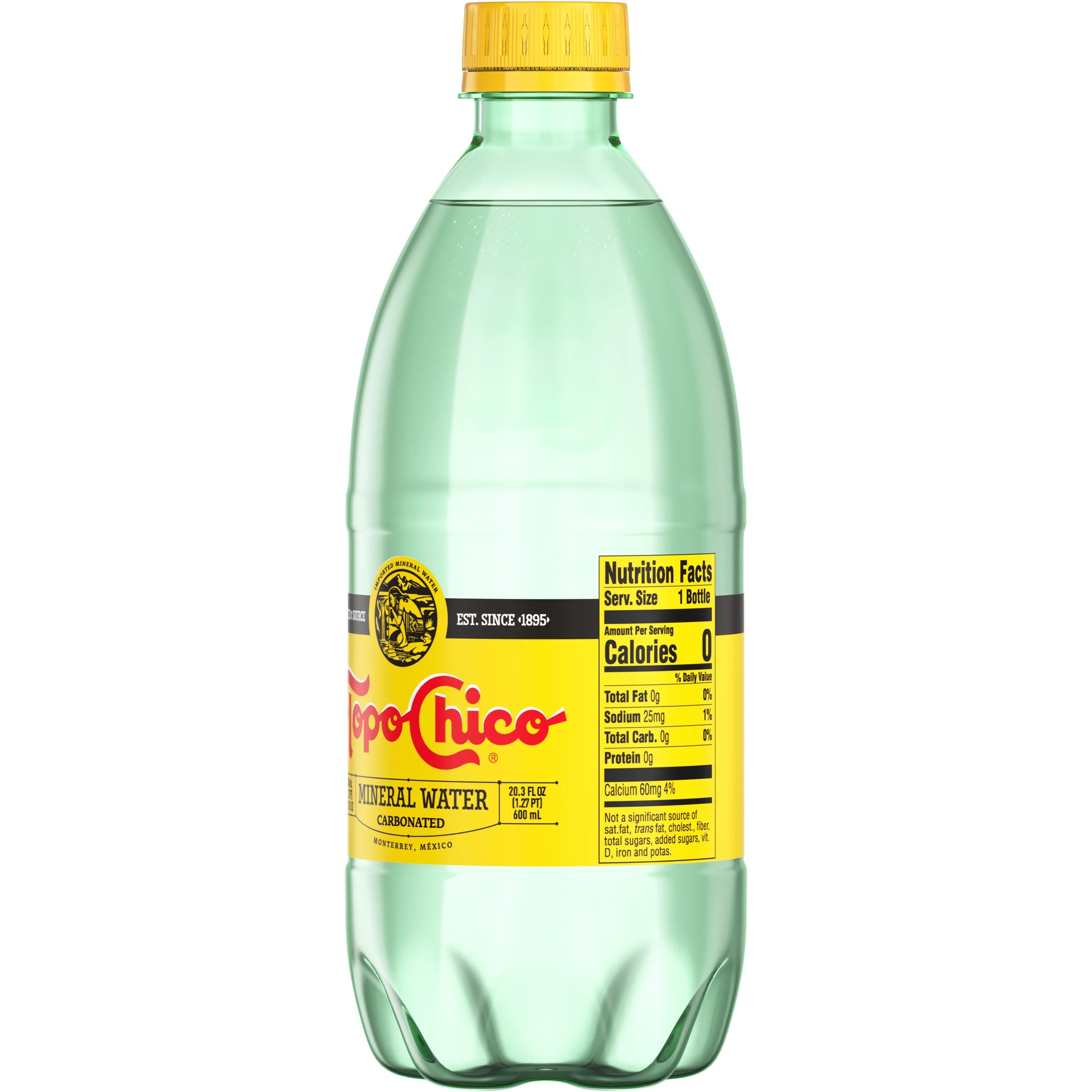 Sparkling Mineral Water Bottle, 20.3 fl oz B93270