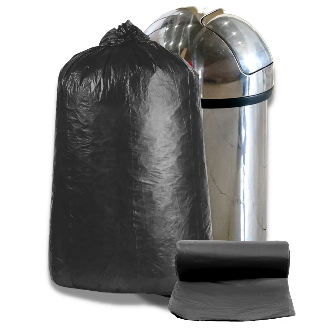 Black High Density Trash Bags, Case of 100 G785380