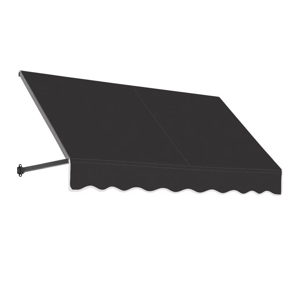 Black Acrylic Fixed Awning R935536