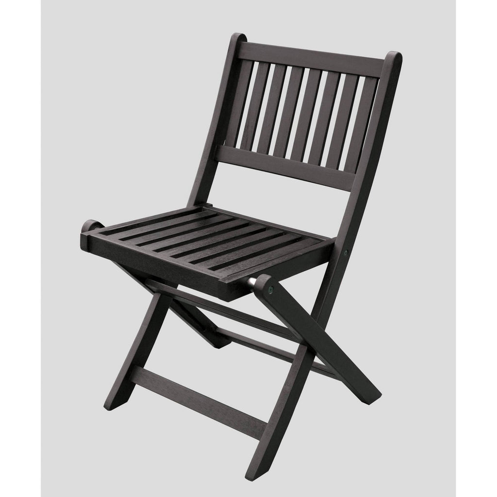 4pk Black Folding Chairs I8578