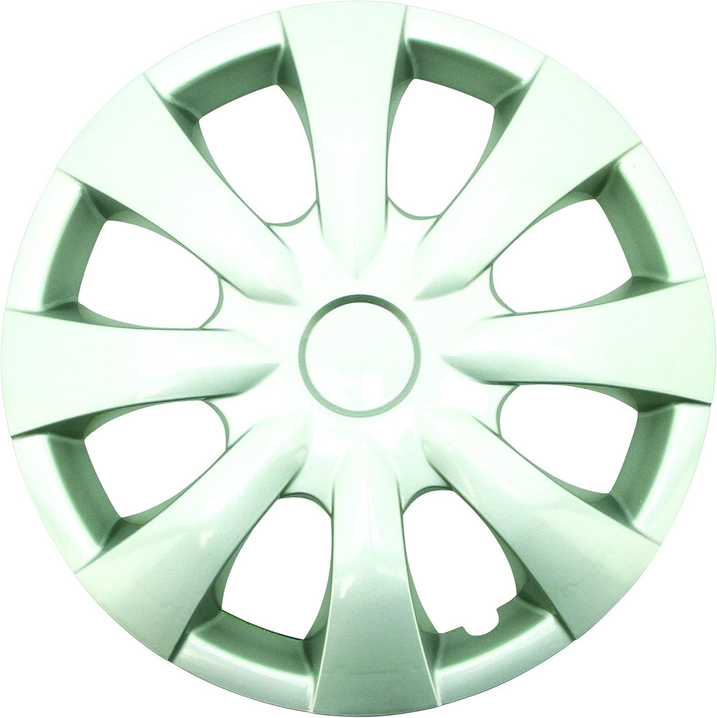 Silver/Charcoal 15" ABS Wheel Cover Pack of 4 K3587