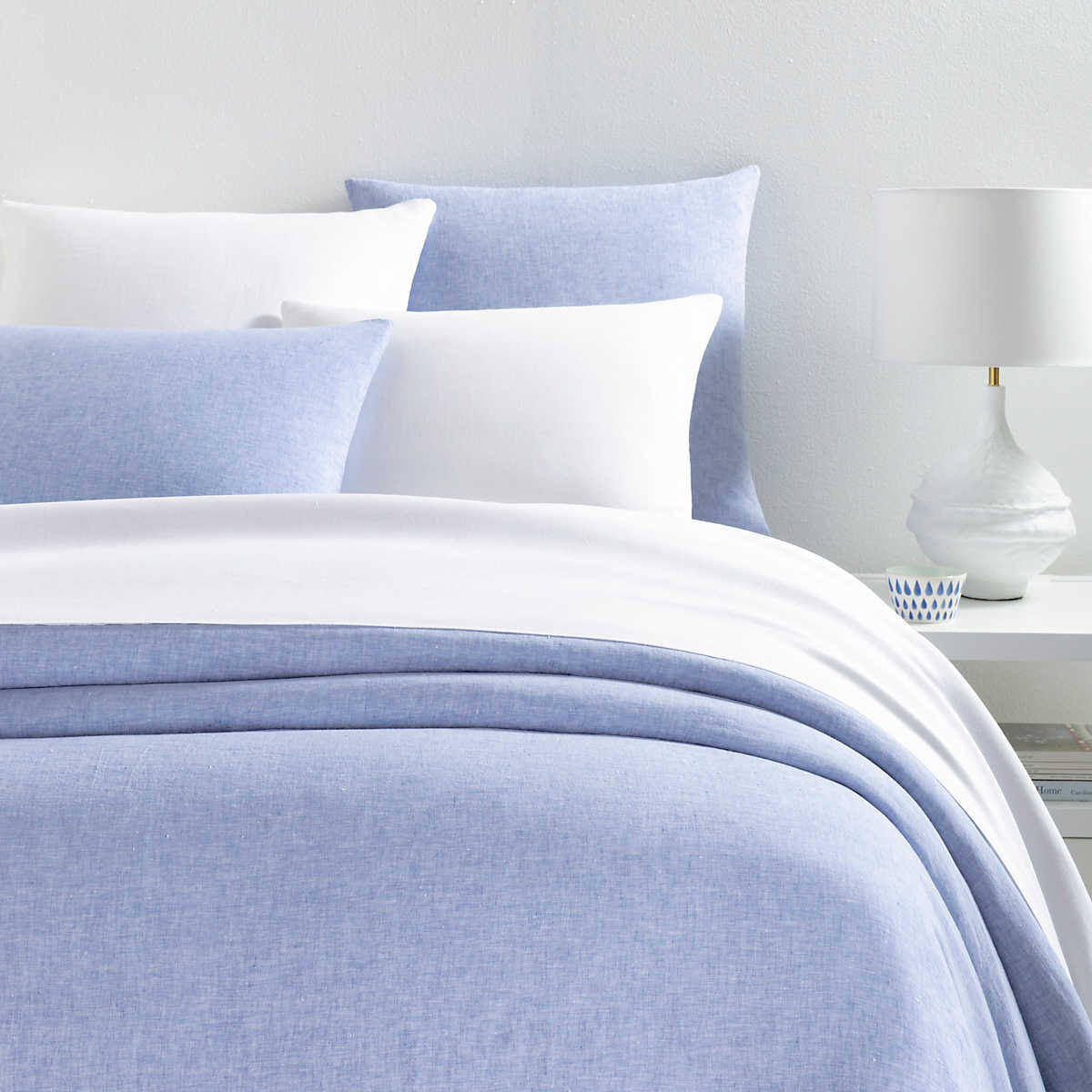 King Linen French Blue Duvet Cover B540843