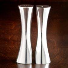 Silver Salt and Pepper Shaker Set of 2 H109324