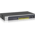 8 PoE+ Ethernet Ports Managed L2 Switch F868