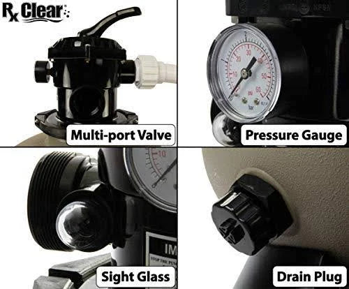 19 inch Above Ground Swimming Pool Sand Filter F6975