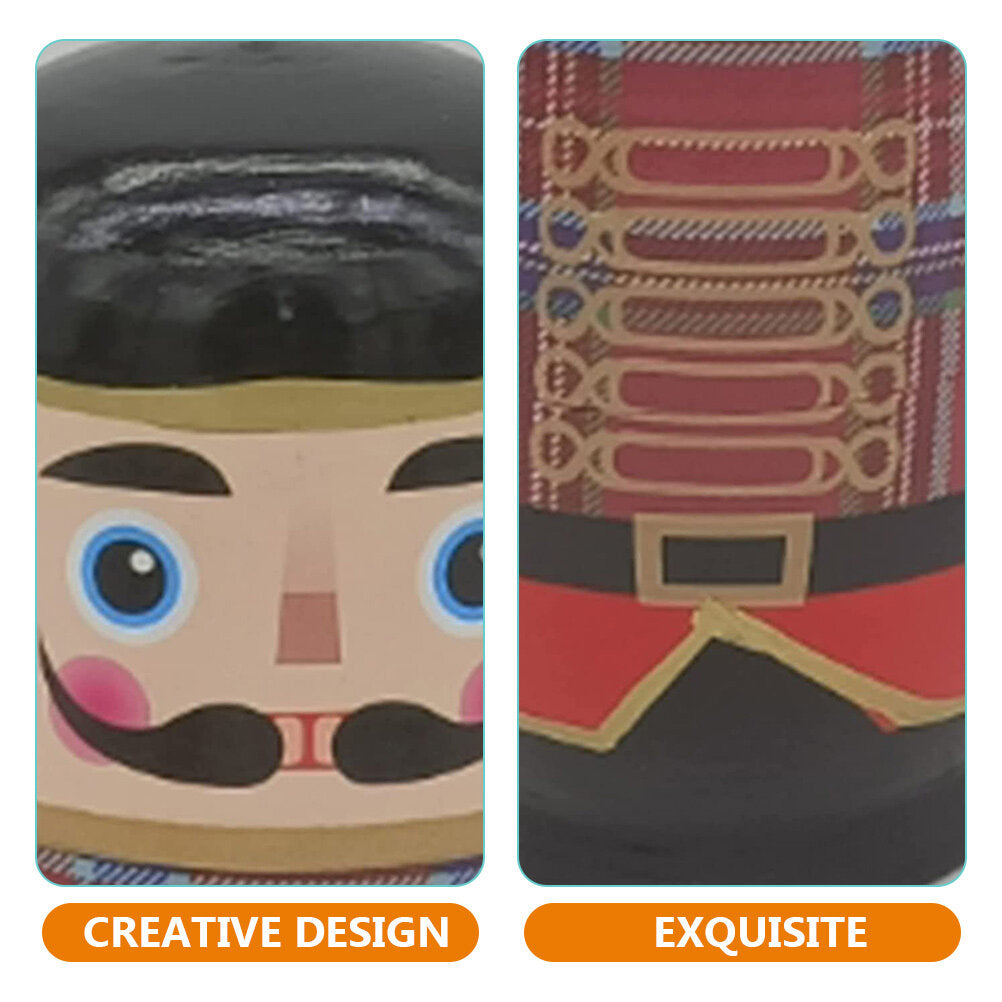 Nutcracker Russian Nesting Toys Wooden Stacking Dolls V606