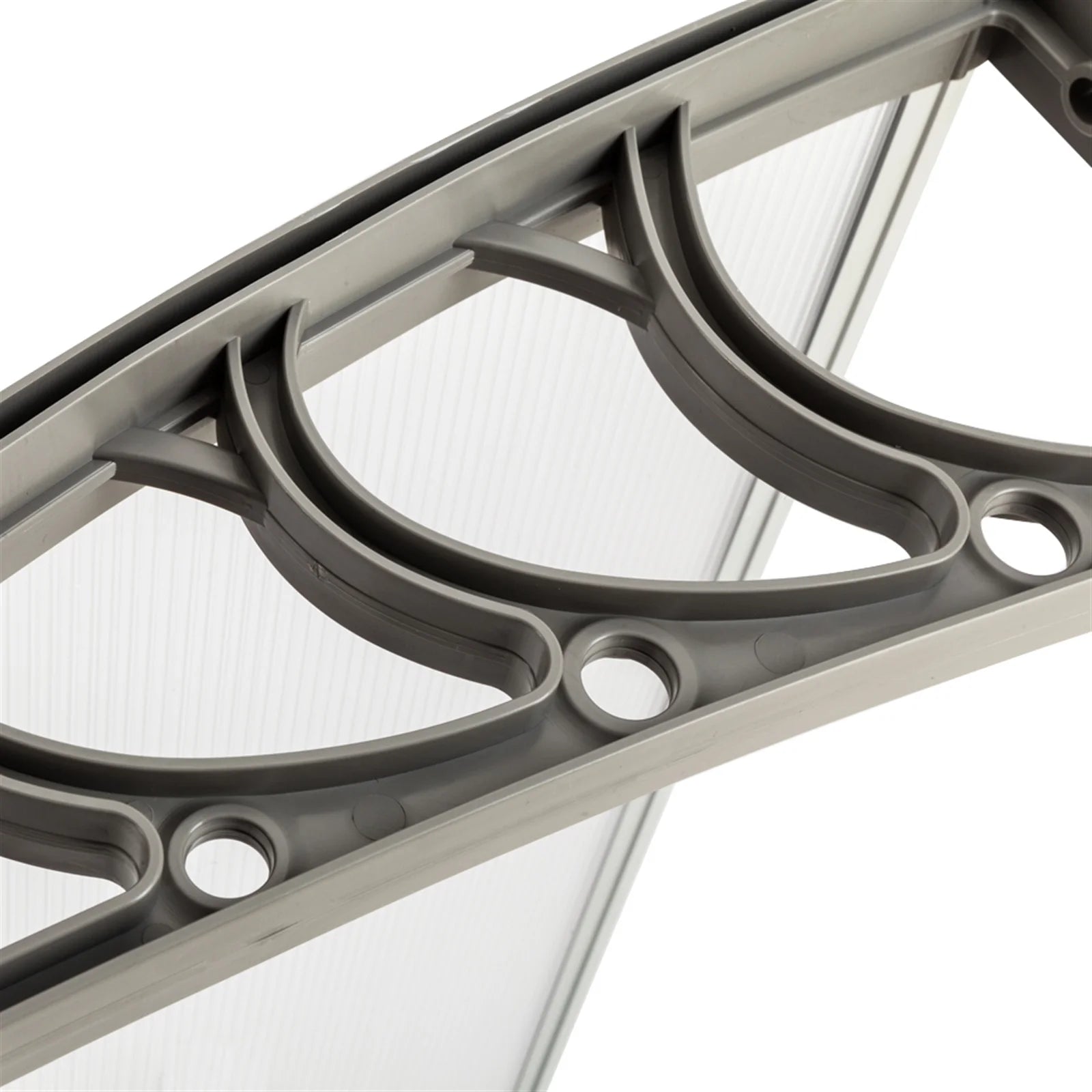 Canopy Awning Rain Cover with White & Gray Bracket N4997