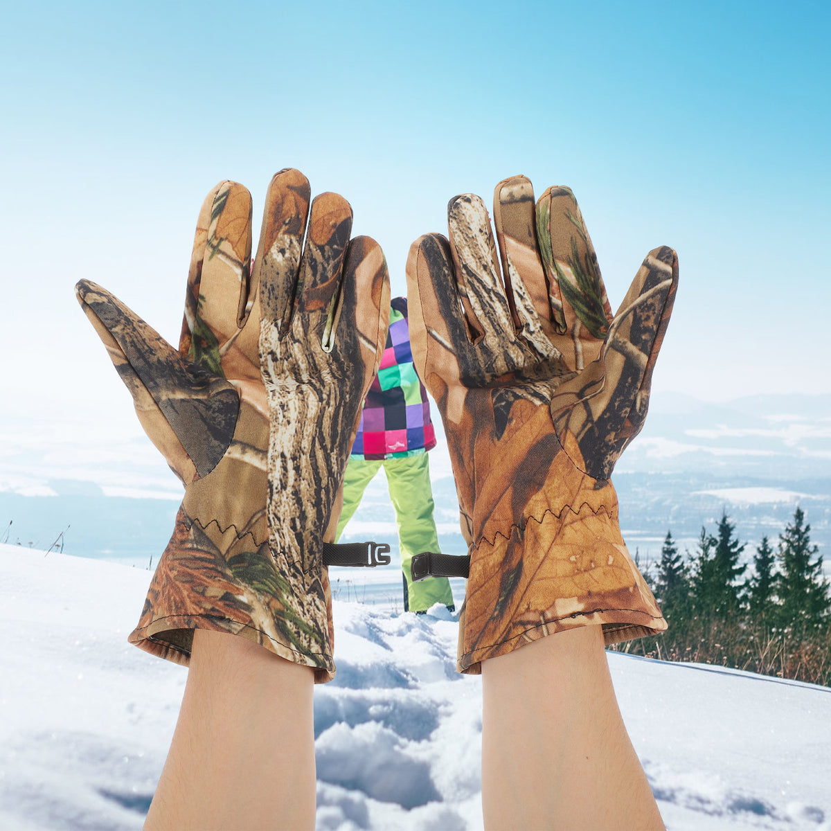 Waterproof Insulated Winter Gloves for Skiing Snowboarding Cycling M4413