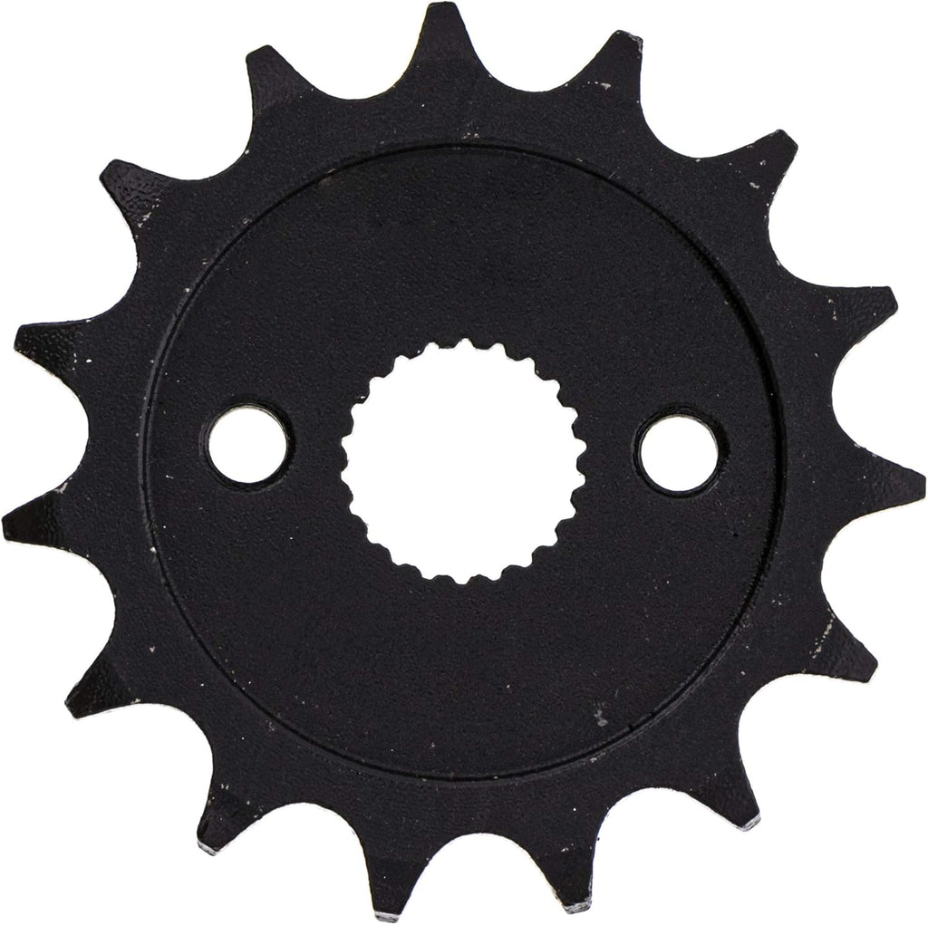 Drive Sprocket Chain Combo Front 15 Rear 49 Tooth 428HZ Standard 114 Links Pack of 2 S16300