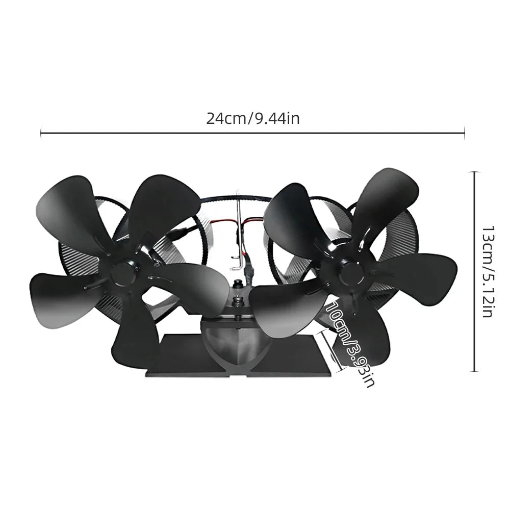Wood Electric Fan V347