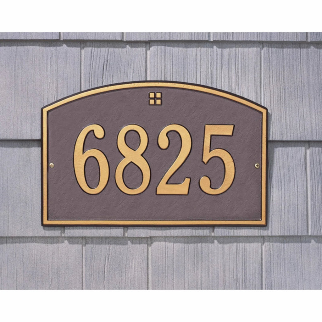 Antique Brass Wall One Line Z10435