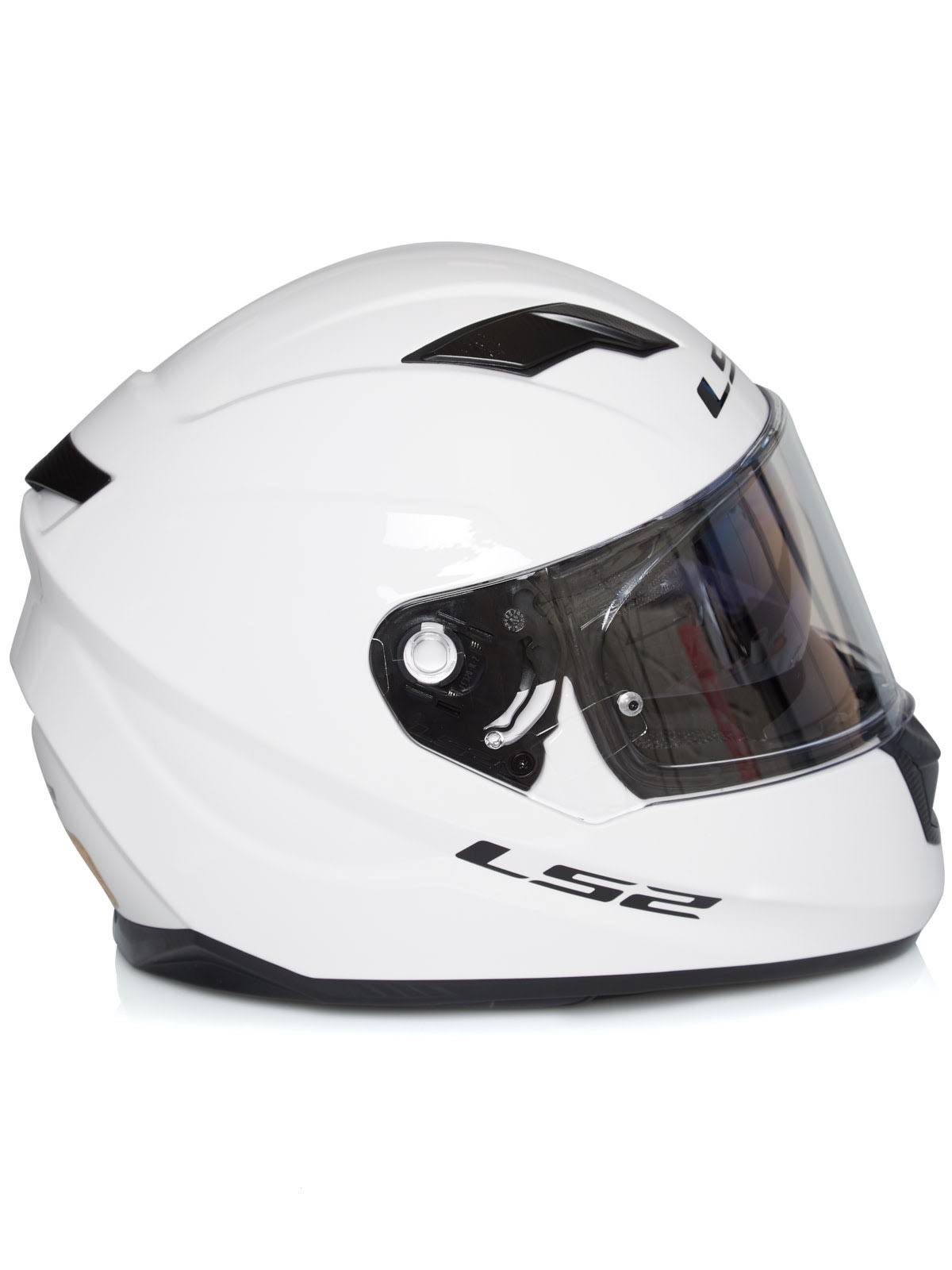 Solid White Motorcycle Helmet M16523