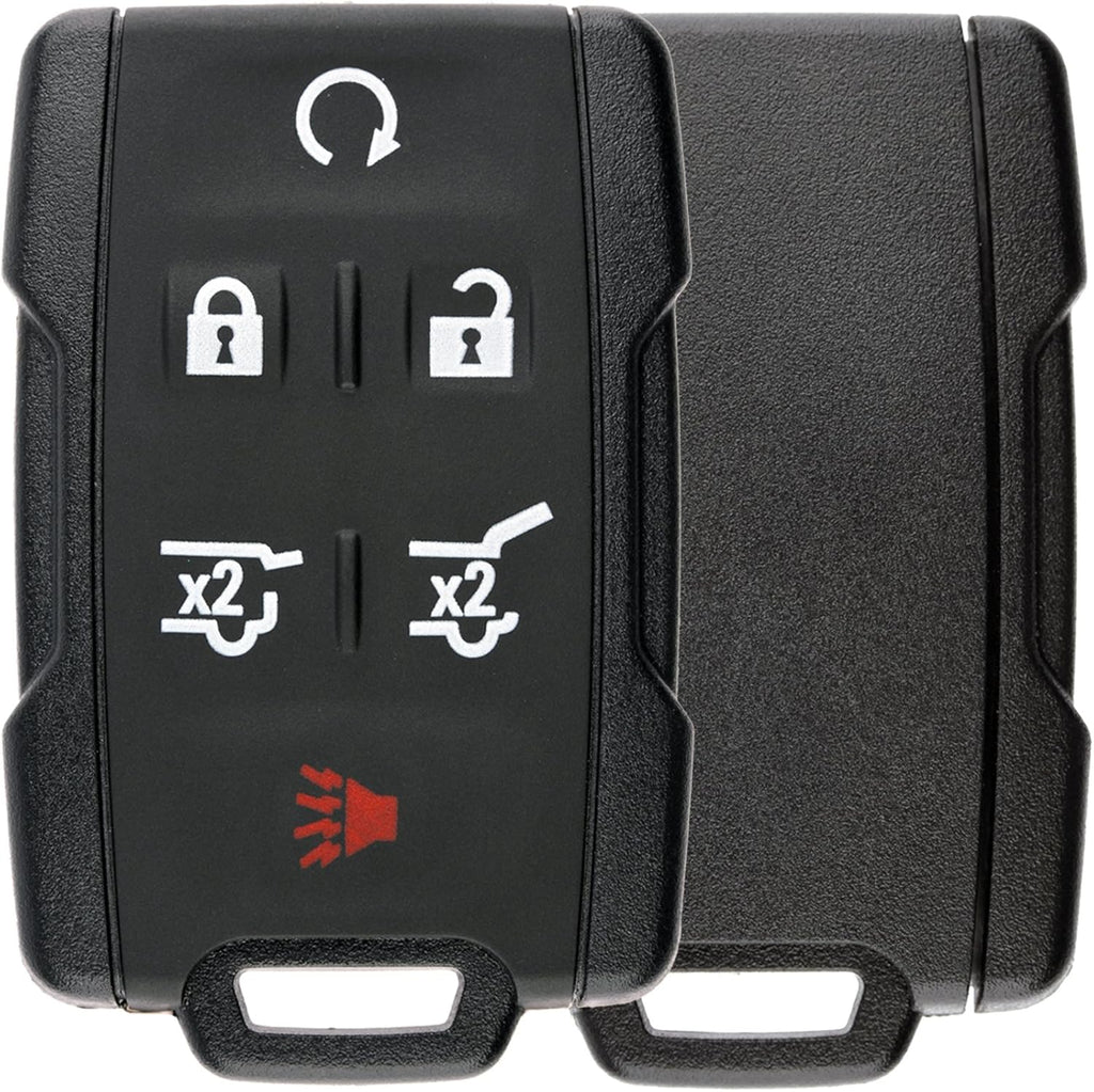 Keyless Entry Remote Control Car Key Fob Case Shell Button Pad Outer Cover Pack of 2 V3163